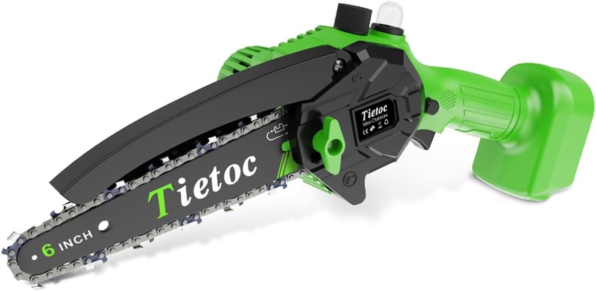 Tietoc 6-Inch Mini Chainsaw, Tool Only